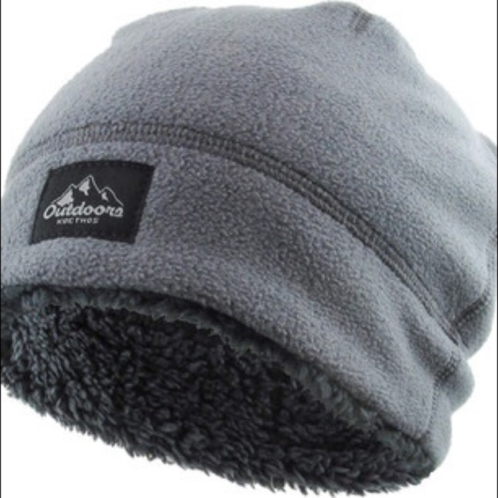 Fleece Beanie Sherpa Fleece Lined